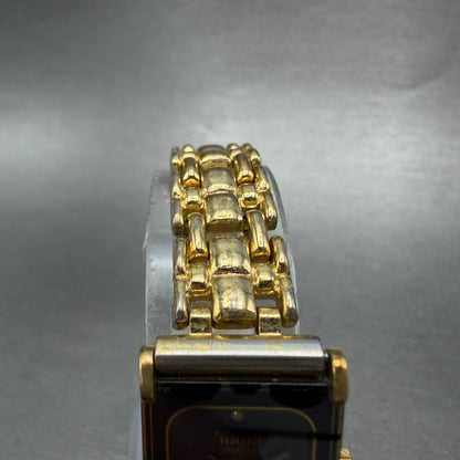 Rado Florence Tank Watch Women 17mm Black Dial Gold Tone 135.3156.2 PARTS5
