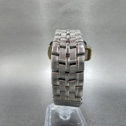 Casio Pro Trek PRL-20 Watch Men 40mm Digital Silver Tone New Battery