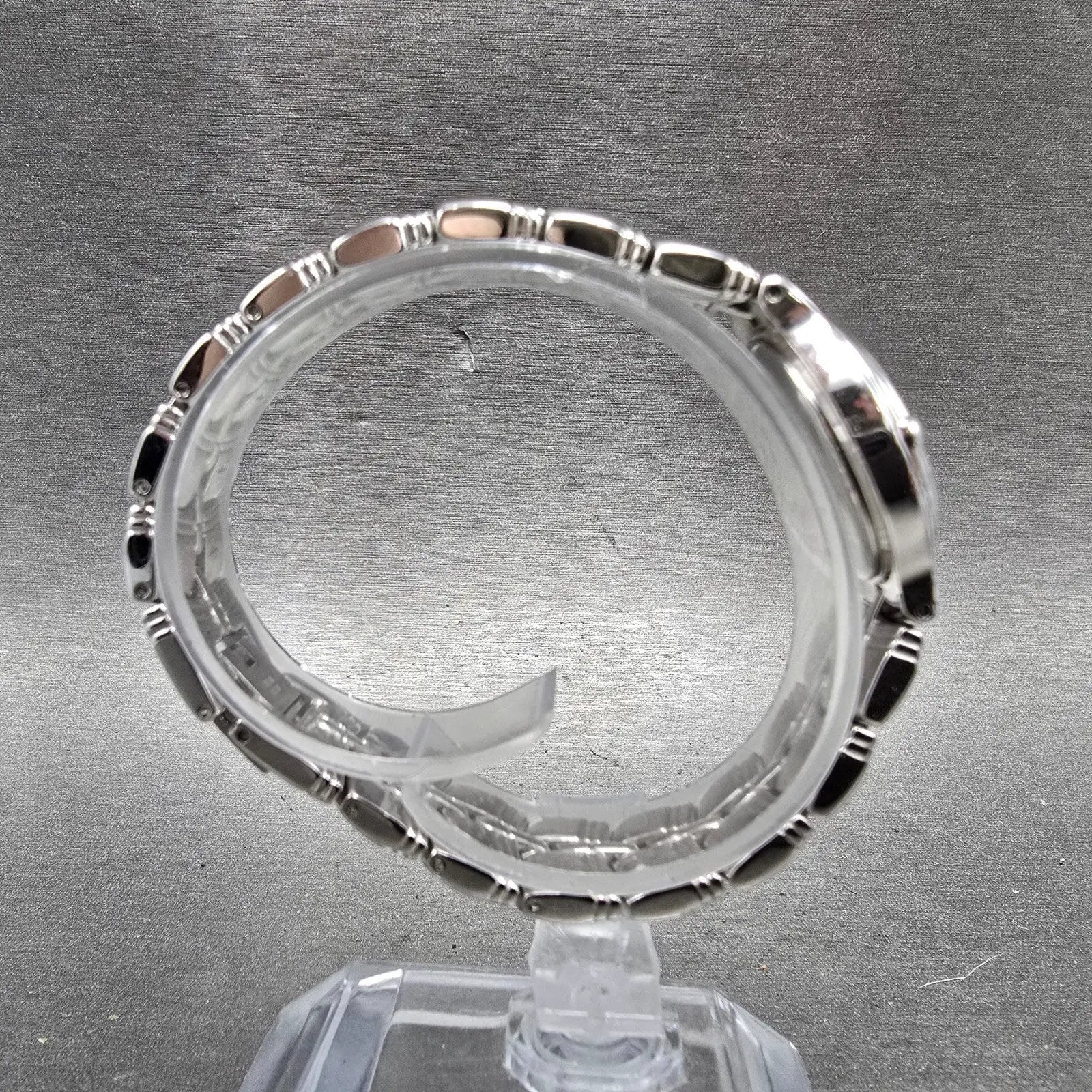 ESQ Watch Women 24mm MOP Dial Stainless Steel Round 100553 New Battery8