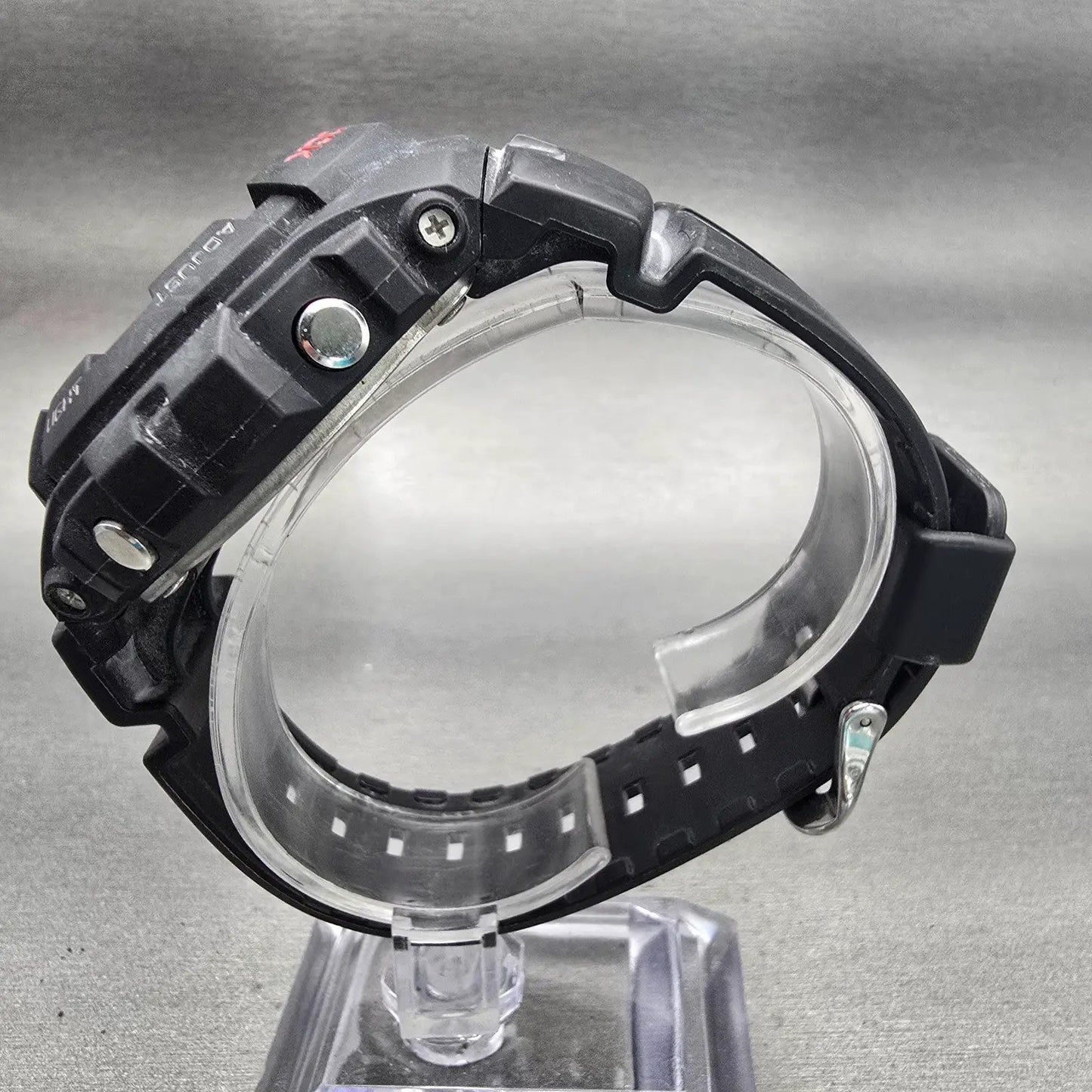 Casio G-Shock G-100 Watch Men 47mm Black Dial Black Case Alarm New Battery6