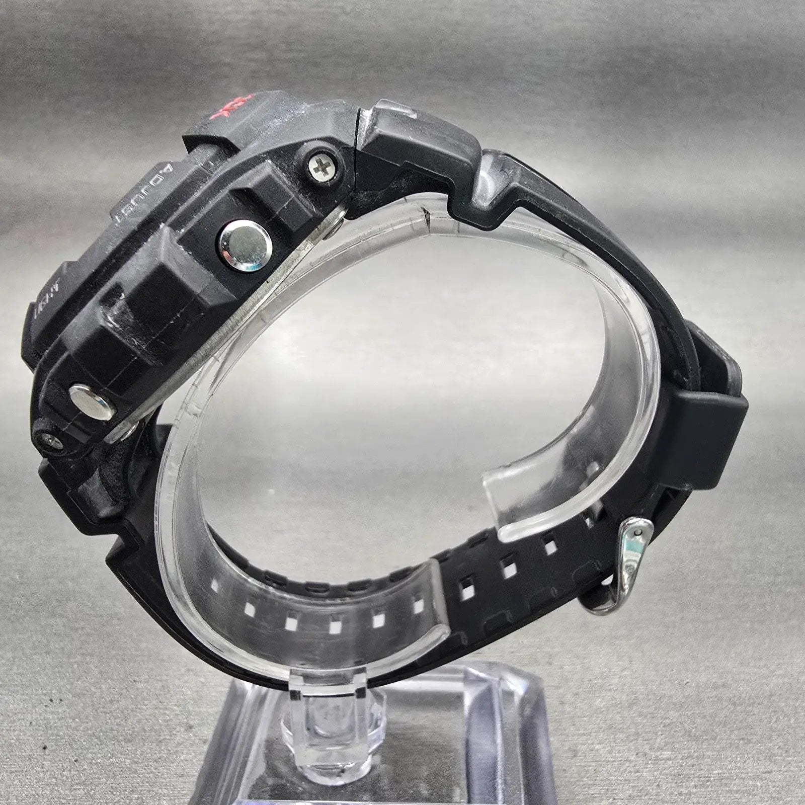 Casio G-Shock G-100 Watch Men 47mm Black Dial Black Case Alarm New Battery6