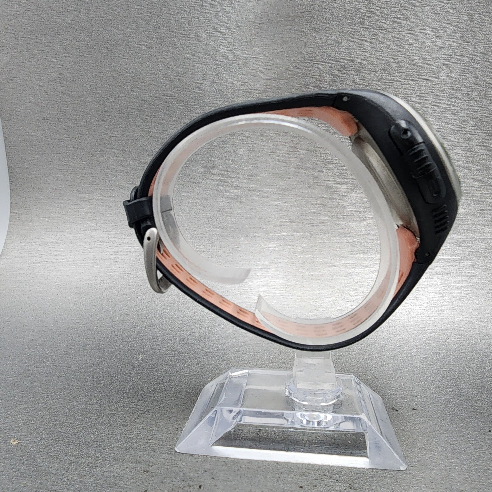 Nike Triax Digital Watch Women 42mm LCD Black Tone Chronograph New Battery8