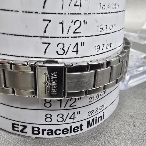 Invicta Lupah Watch 29mm MOP Dial Silver Tone Rectangle 19791 New Battery JNJN11