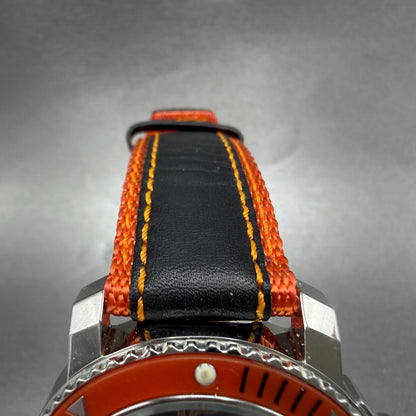 Tommy Hilfiger Dive Watch Men 43mm Black Dial Steel Date Round New Battery4