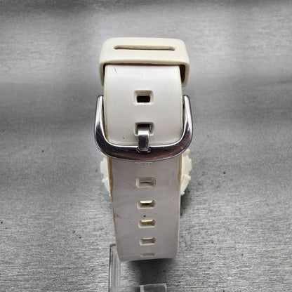 Casio Baby-G BA-110 Watch Women 42mm Rose Gold Dial White Chrono Alarm New Batt7