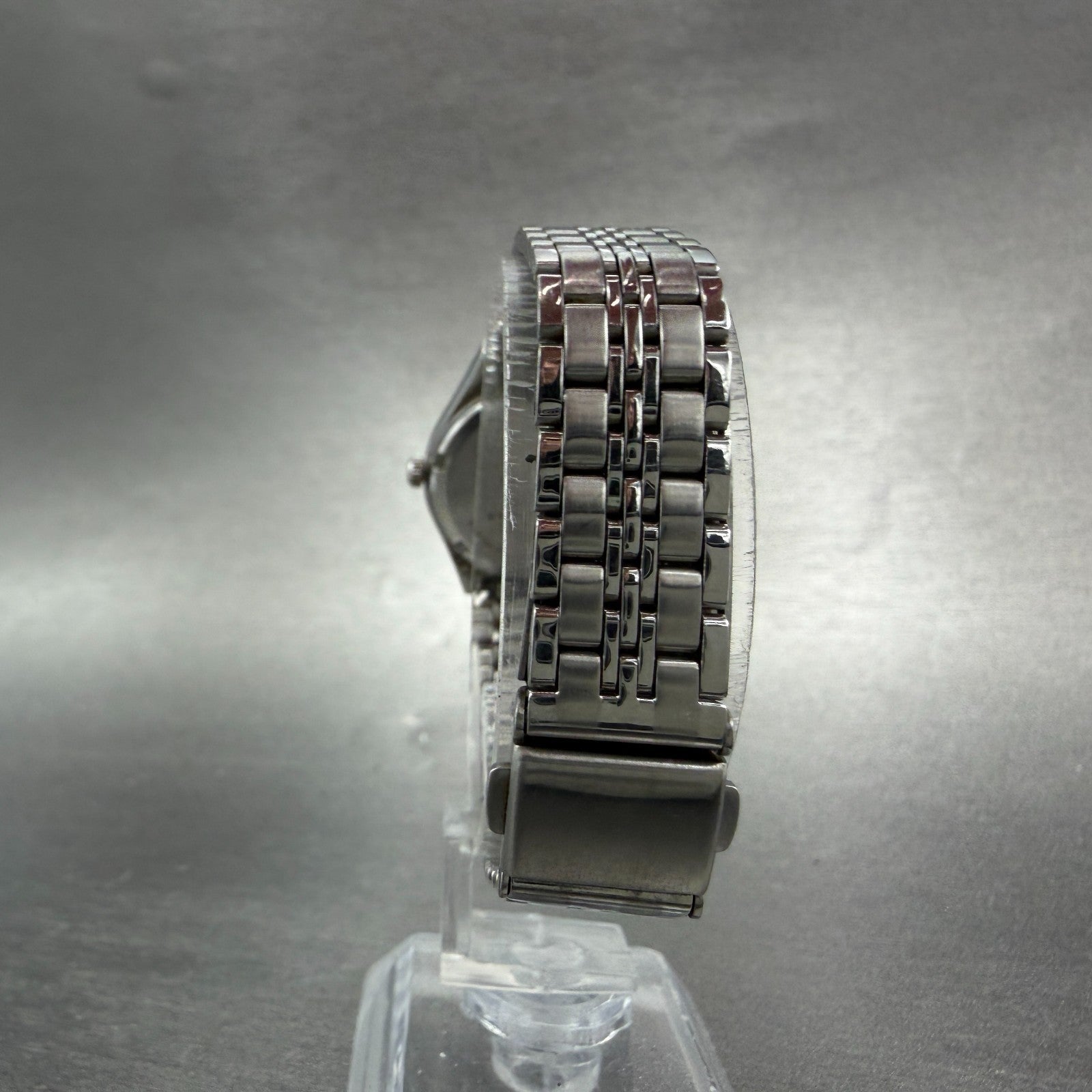Seiko Watch Women 24mm Silver Dial Silver Tone Daydate 7903-0060 New Battery7