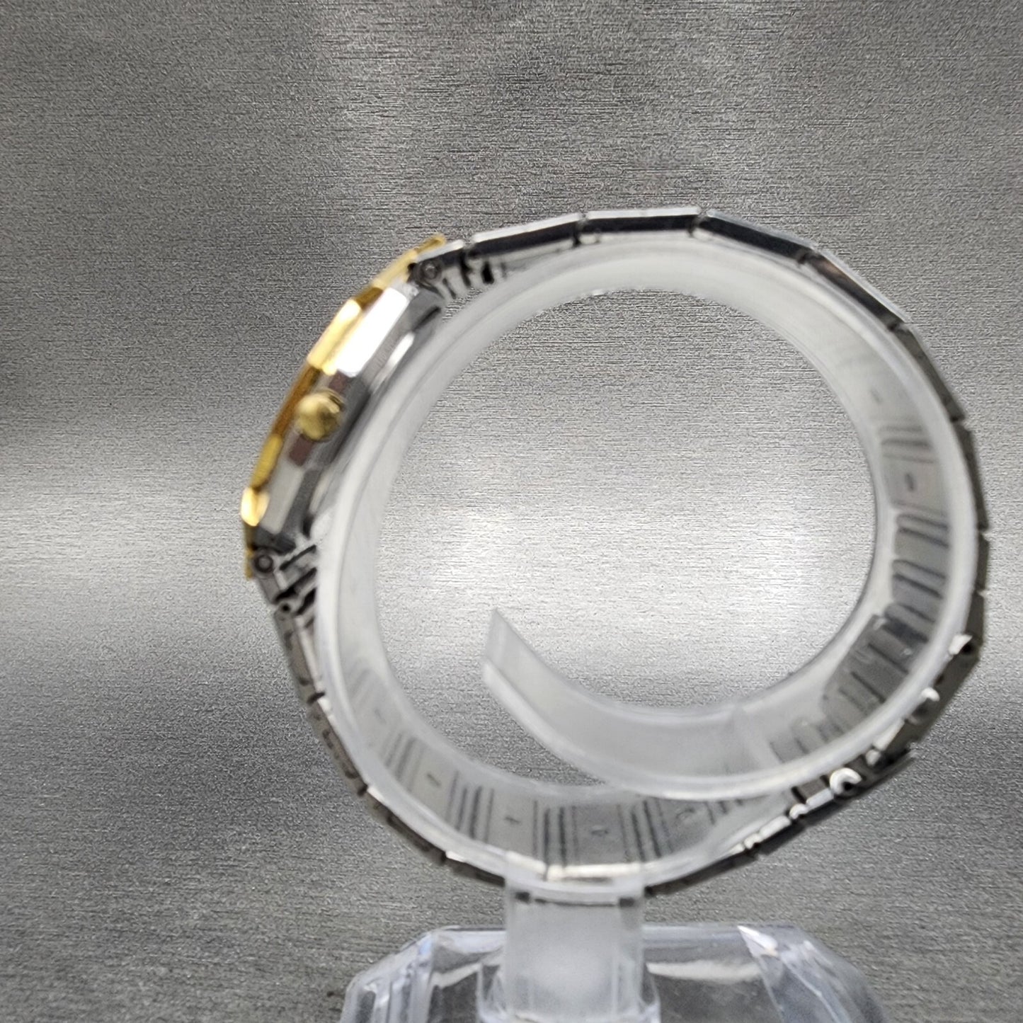 Raymond Weil Watch Women 26mm Gold Dial Two Tone Dodecagon 8038 PARTS7