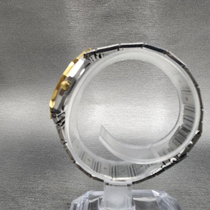 Raymond Weil Watch Women 26mm Gold Dial Two Tone Dodecagon 8038 PARTS7