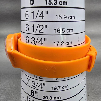 Swatch Abricot Watch Women 25mm Orange Dial Orange Tone Round LO104 New Battery9