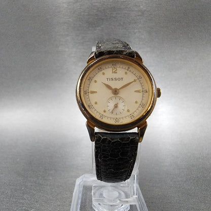 Tissot Watch Women 23mm Champange Dial Gold Tone Small Seconds New Battery5