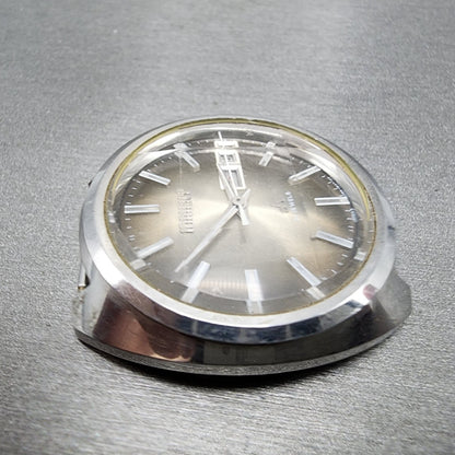 Orient Chrono Ace Automatic Watch Men 37mm Brown Dial Silver Tone Runs READ!!!!3
