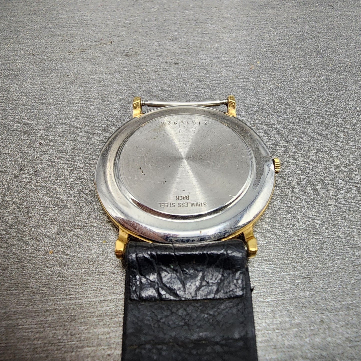 Longines Watch Men 32mm Gold Dial Gold Tone Round 6407 977 VTG PARTS12