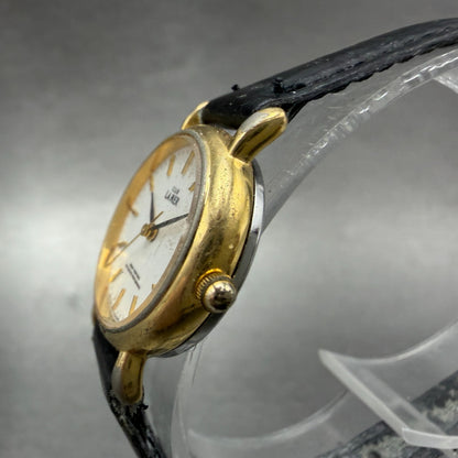 Citizen Club La Mer Watch Women 21mm White Dial Gold Tone Round New Battery2
