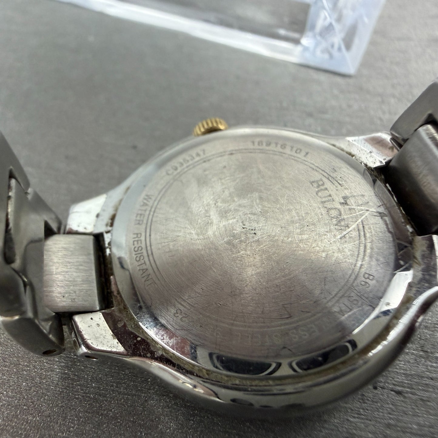 Bulova Watch Women 28mm Blue Dial Two Tone Round 98R223 Diamond Bezel New Batt9