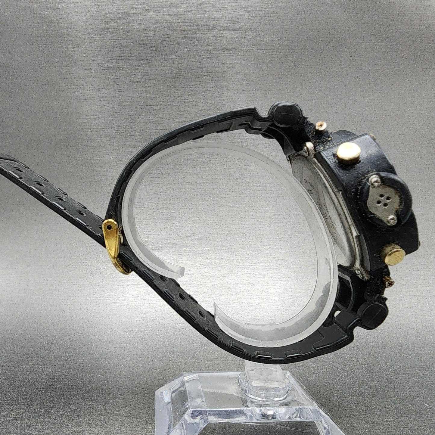 Casio GShock DW6700 Watch Men 46mm Digital Black Alarm Chrono New Battery AB128