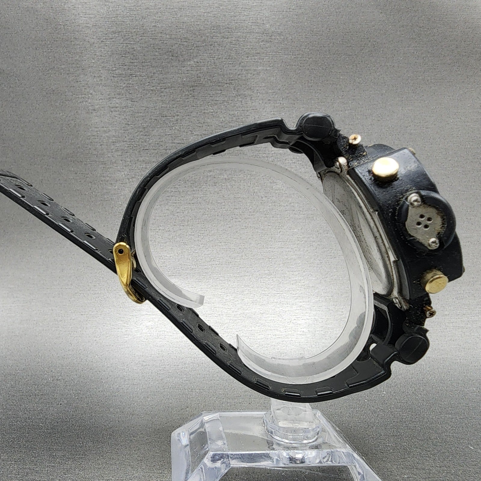 Casio GShock DW6700 Watch Men 46mm Digital Black Alarm Chrono New Battery AB128