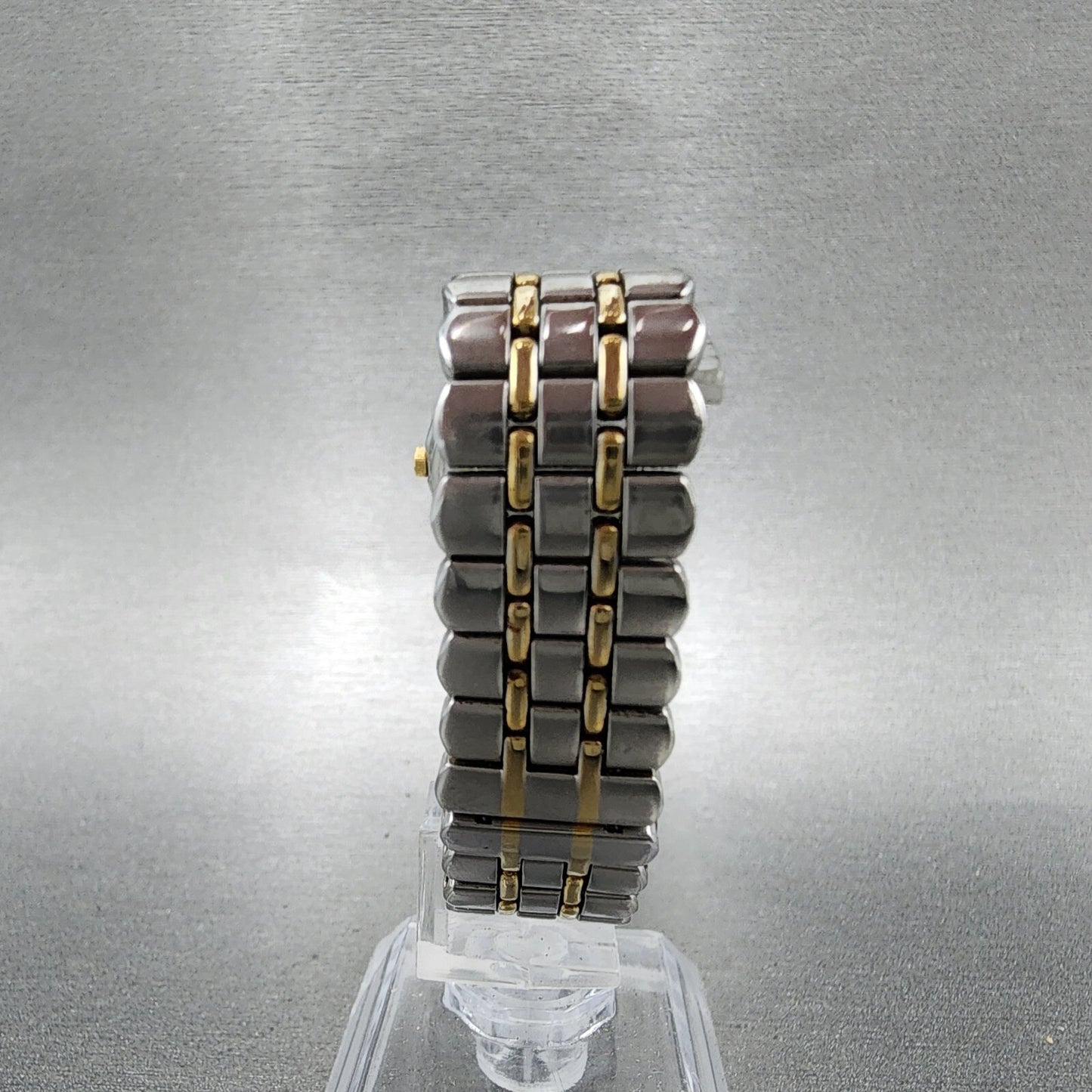 Yves Saint Laurent Watch Women 24mm Champagne Dial Two Tone Round new Battery7