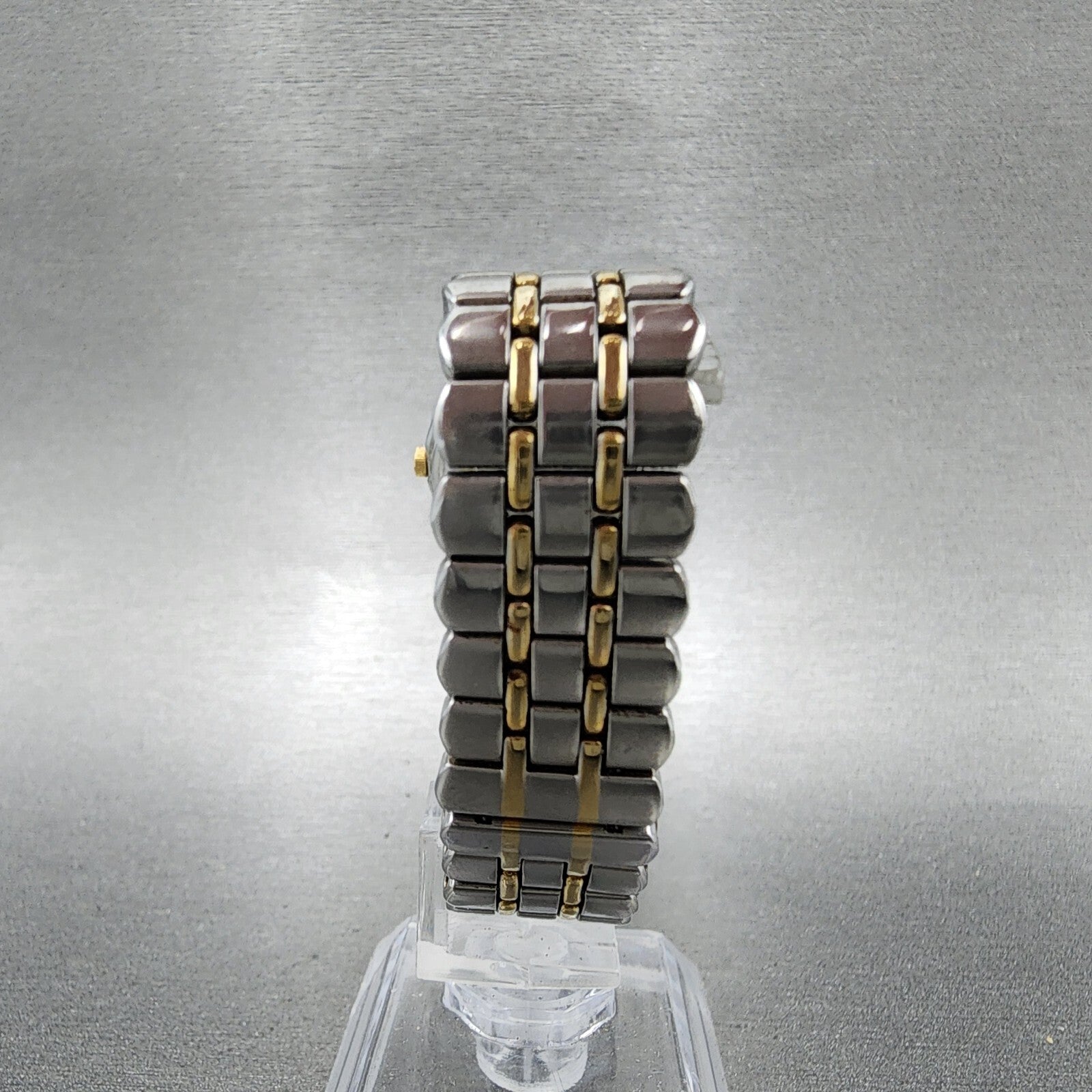 Yves Saint Laurent Watch Women 24mm Champagne Dial Two Tone Round new Battery7