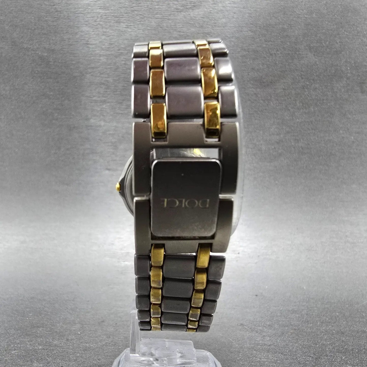 Seiko Dolce Watch Men 33mm White Dial Two Tone Titanium 8N41-6090 New Battery8
