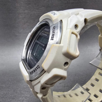 Casio G-Shock GW-M850 Watch Men 42mm White Alarm Chronograph Digital Solar RunsL2