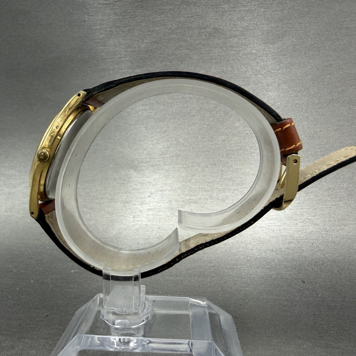 Seiko Alba Success Watch Men 31mm Champagne Dial Gold Tone V721-6A30 PARTS7