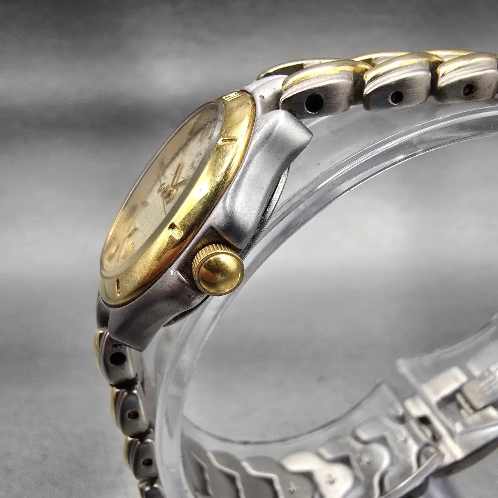 Citizen Elegance Watch Women 24mm Champagne Dial Date 1012-S69772 New Battery2
