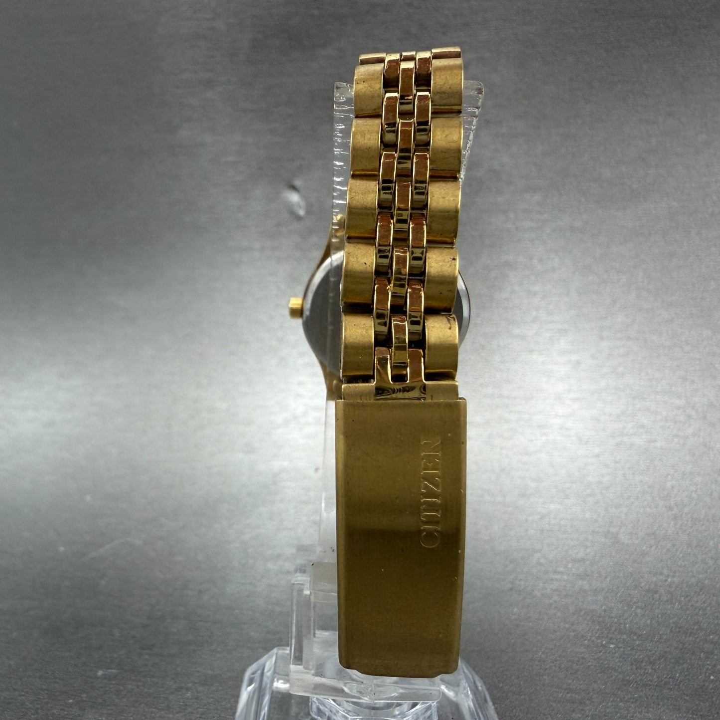 Citizen Watch Women 23mm Champagne Dial Gold Tone Daydate 6000-S38231 New BattAB7