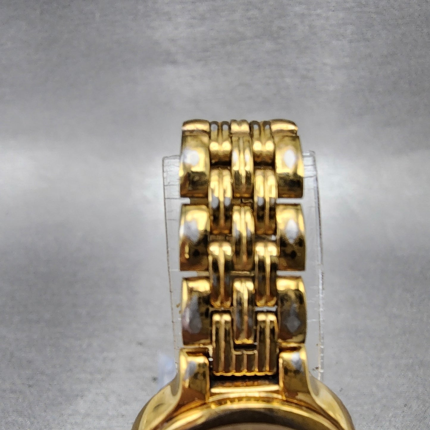 Seiko Watch Women 23mm Champagne Dial Gold Tone Date Round 7N820228 New Battery4