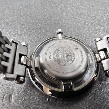 Citizen Eco-Drive Watch Women 28mm MOP Dial Silver Tone Round G670-S027616 Runs9