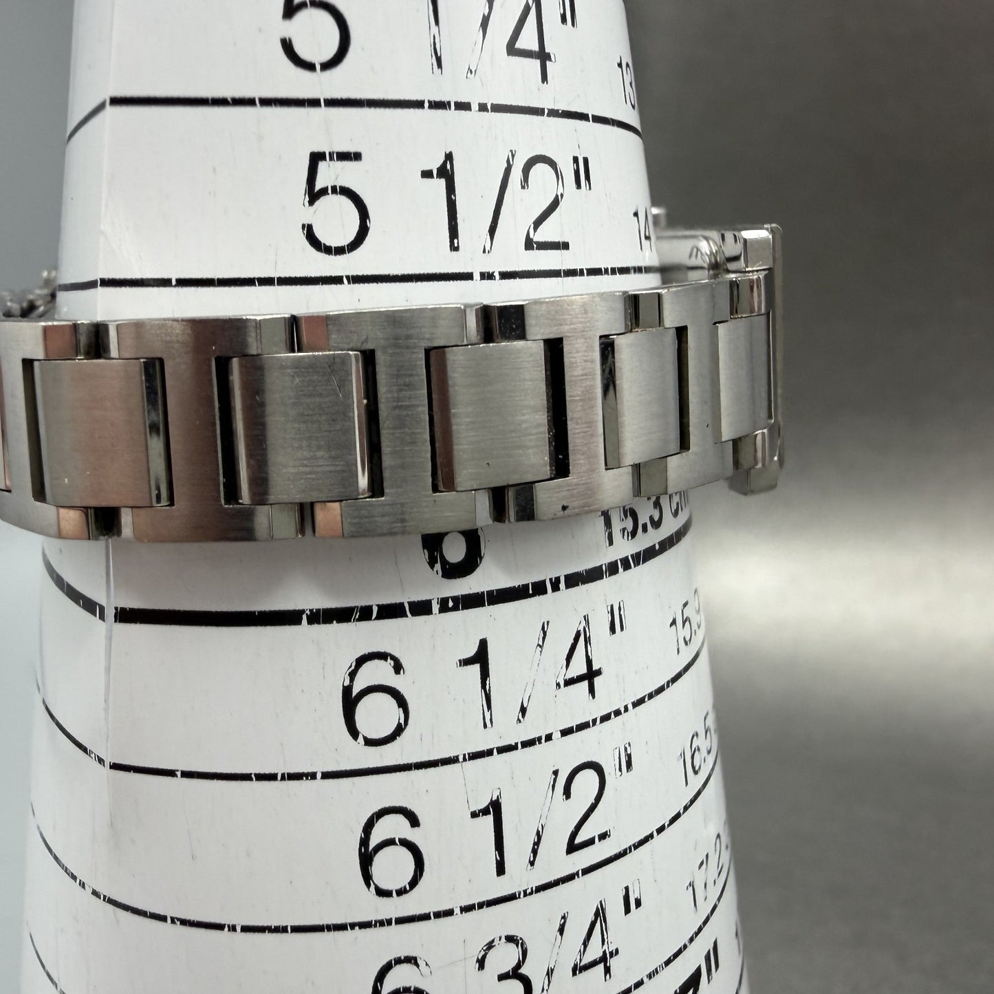 Citizen XC Tank Watch Men 16mm Gray Dial Silver Tone Rectangle 5431-T003982 Runs10
