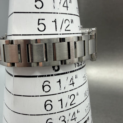 Citizen XC Tank Watch Men 16mm Gray Dial Silver Tone Rectangle 5431-T003982 Runs10
