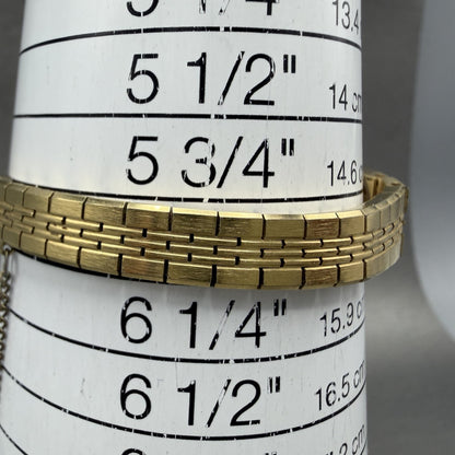 Seiko Tank Watch Women 13mm Champagne Dial Gold Tone 13205620 New Battery10