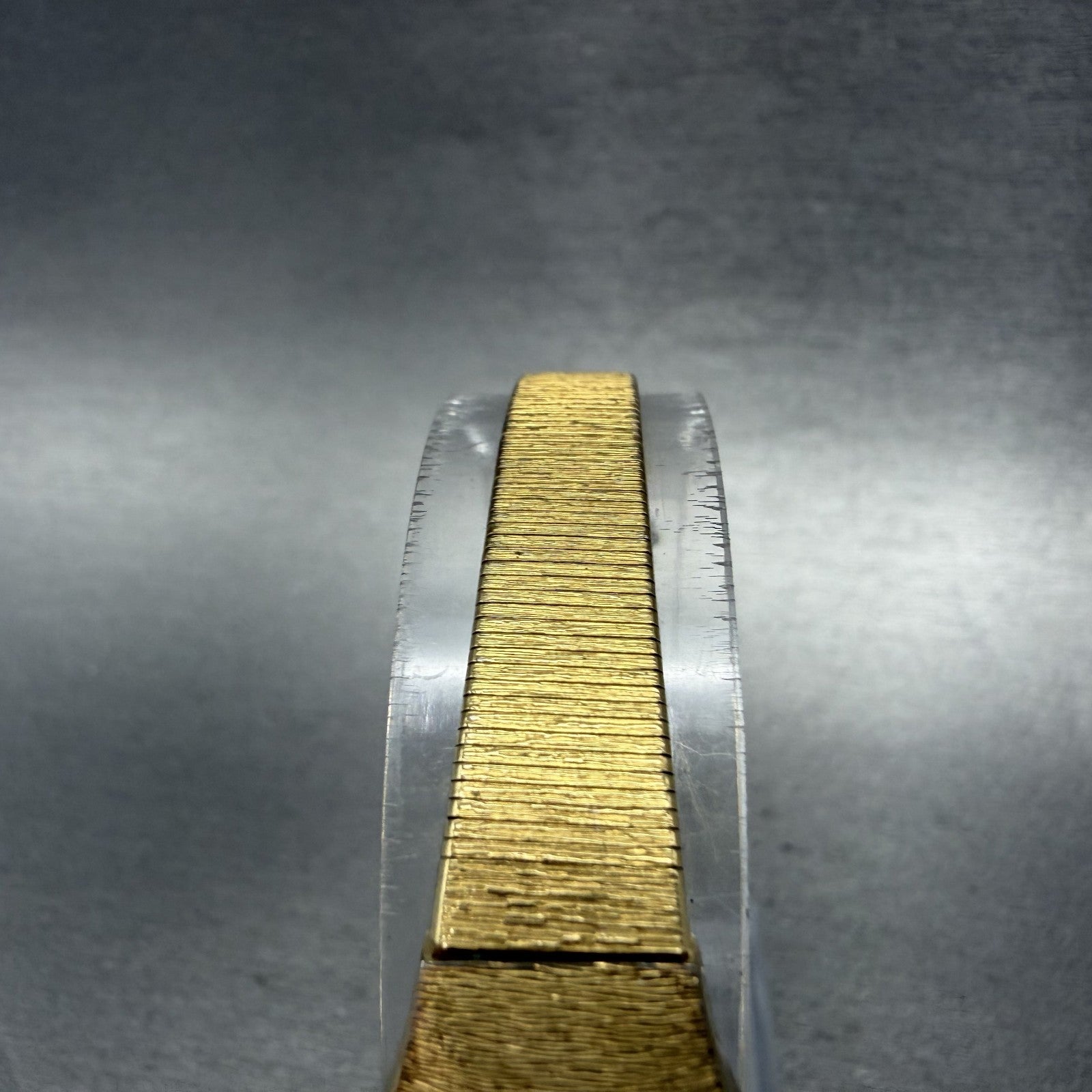 Seiko Watch Women 16mm Silver Dial Gold Tone Octagon 2Y00-5049 New Battery4
