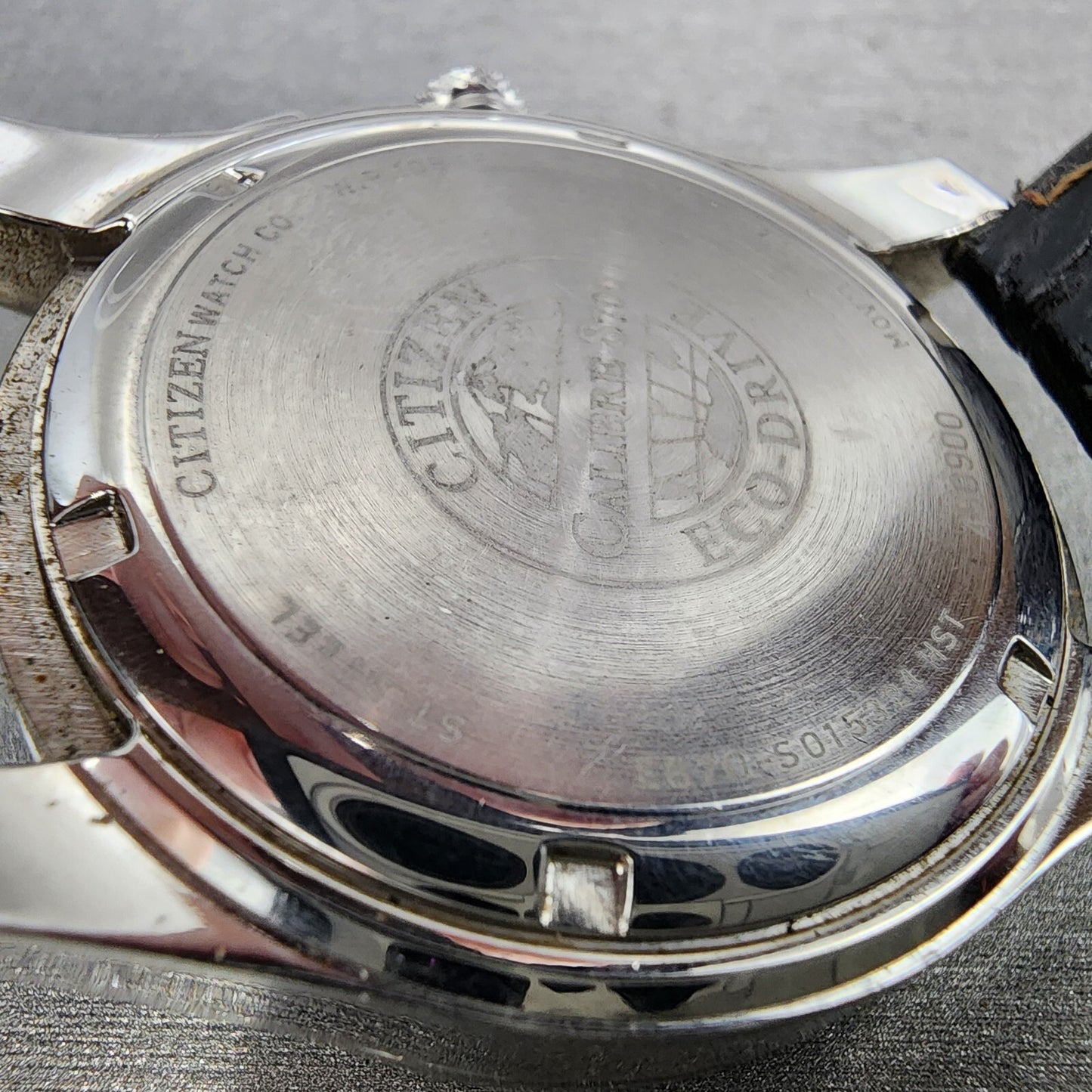 Citizen Eco-Drive Cal 8700 Watch Men 39mm White Dial Silver Perpetual Calendar