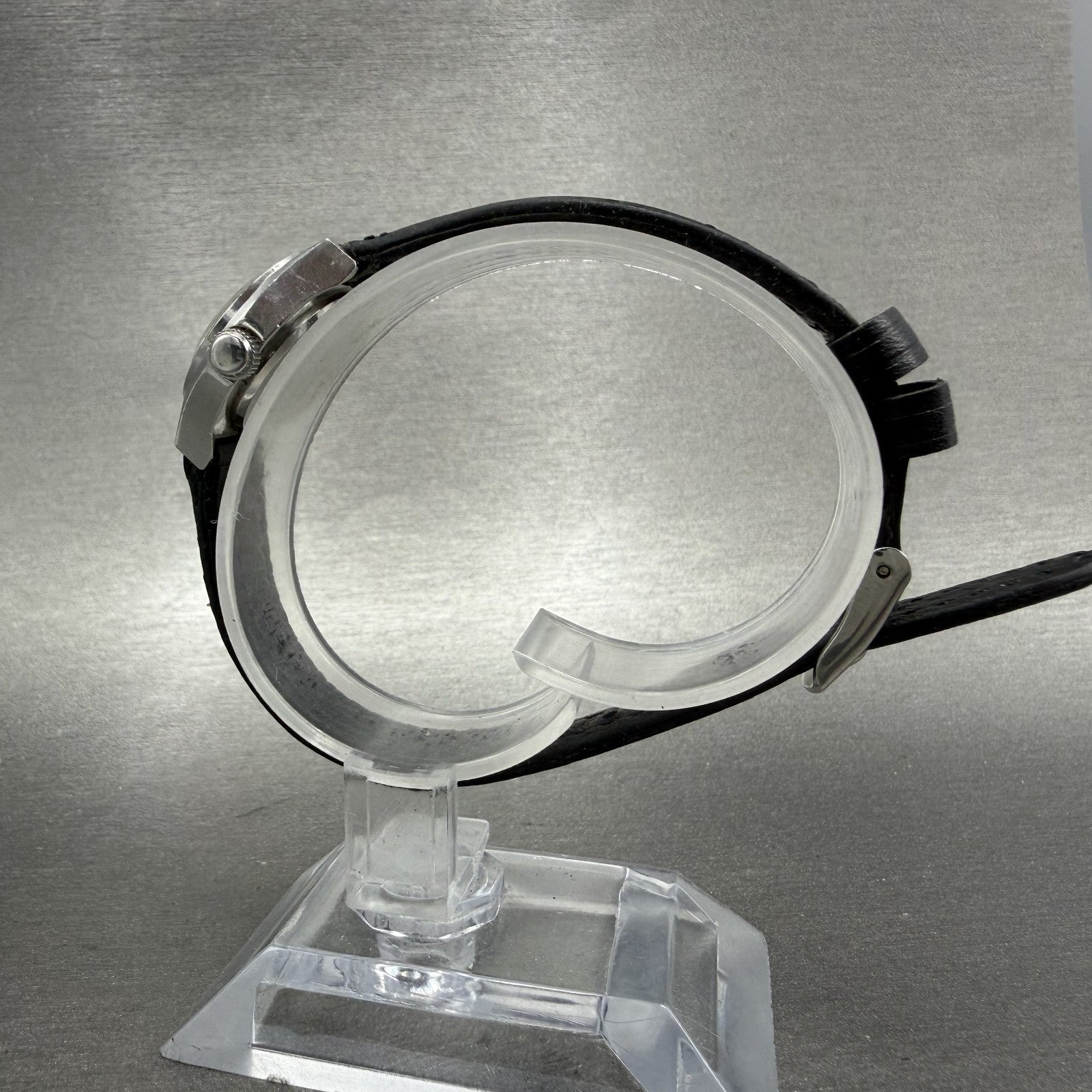 Seiko Watch Women 21mm Silver Dial Silver Tone Round 110910 Manual Runs6