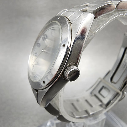 Citizen INED Watch Women 26mm Silver Dial Silver Tone Date Round New Battery2
