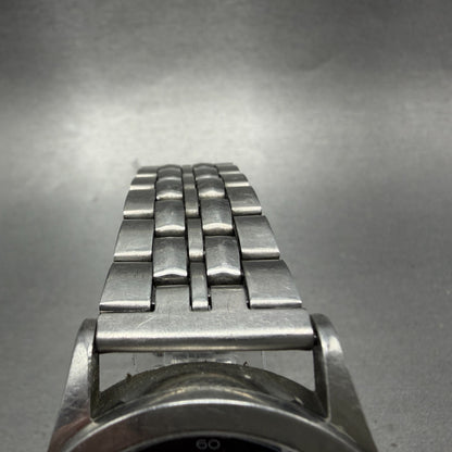 Swiss Army Victorinox Watch Men 38mm Black Dial Steel Date 24653 New Battery4
