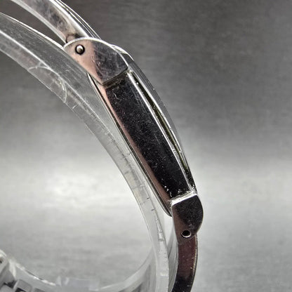 Citizen Eco-Drive Tank Watch Women 14mm Black Dial Silver G620-S008409 Works D3