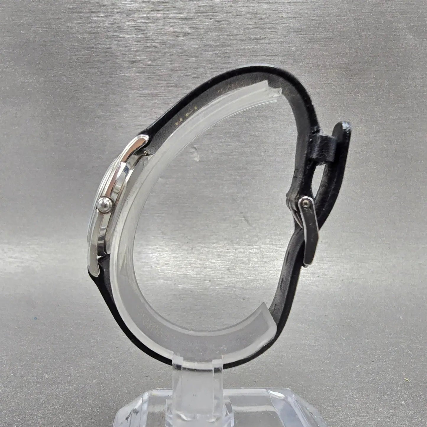 Movado Museum Watch Women 26mm Black Dial Silver Tone Round 84-E4-9840 New Batt8