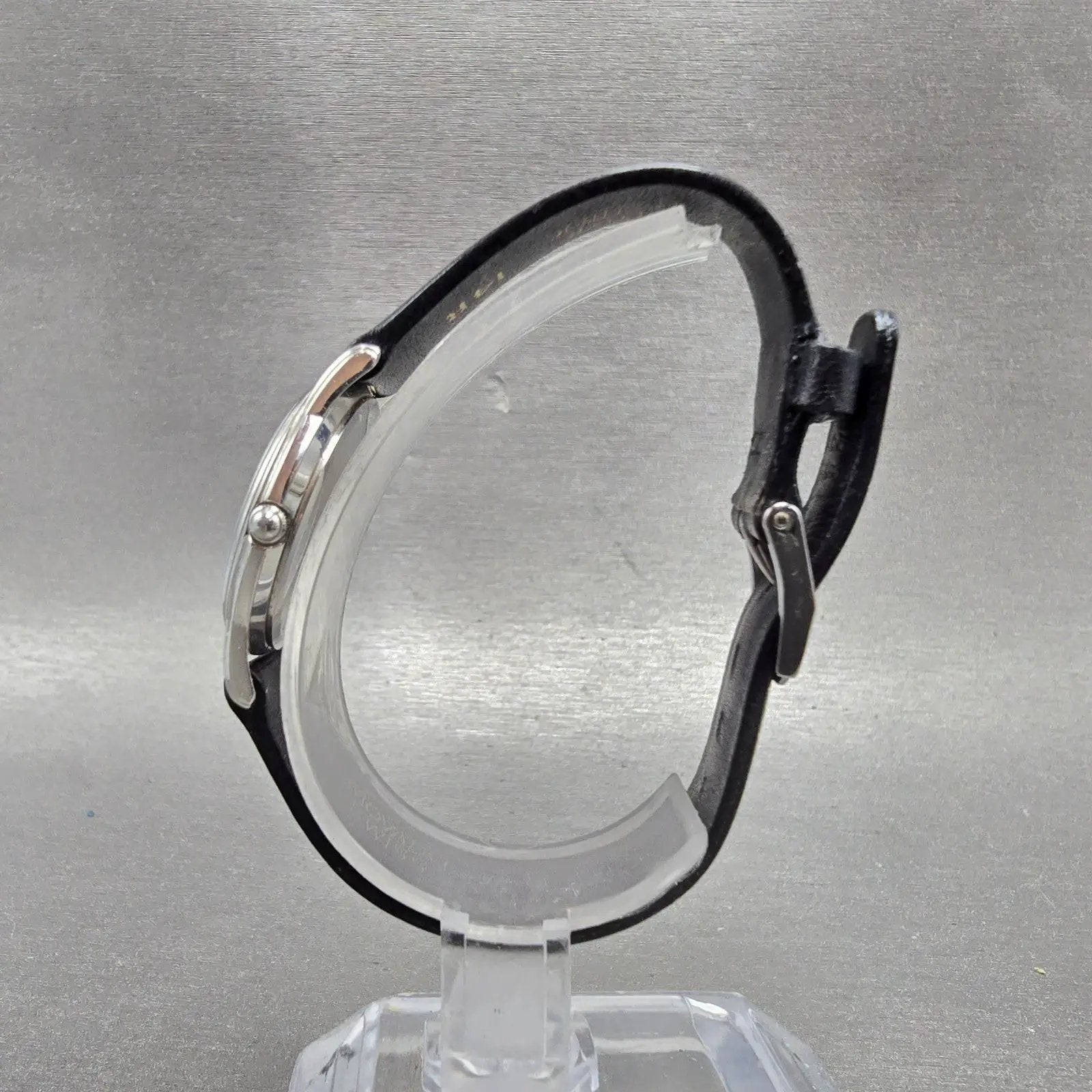 Movado Museum Watch Women 26mm Black Dial Silver Tone Round 84-E4-9840 New Batt8