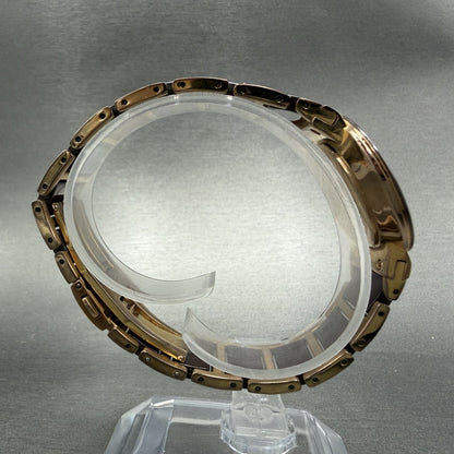 Bering Ceramic Watch Women 29mm MOP dial Rose Gold Tone Round 10729-765 New Batt8