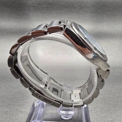 Citizen Wicca Watch Women 29mm Blue Dial Silver Tone Daydate 6329-L19494 New Bat8