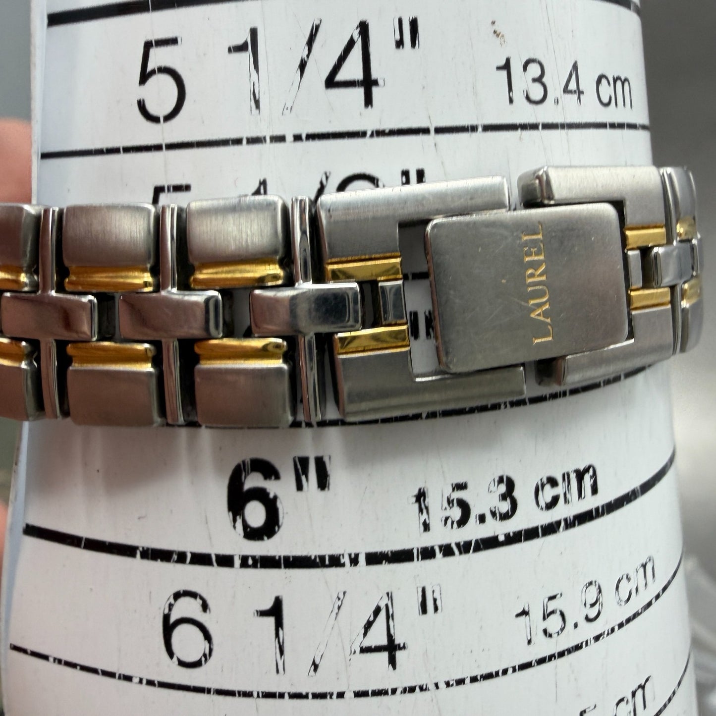 Seiko Laurel Watch Women 25mm Champagne Dial Two Tone Round 2F50-0490 NewBattery11