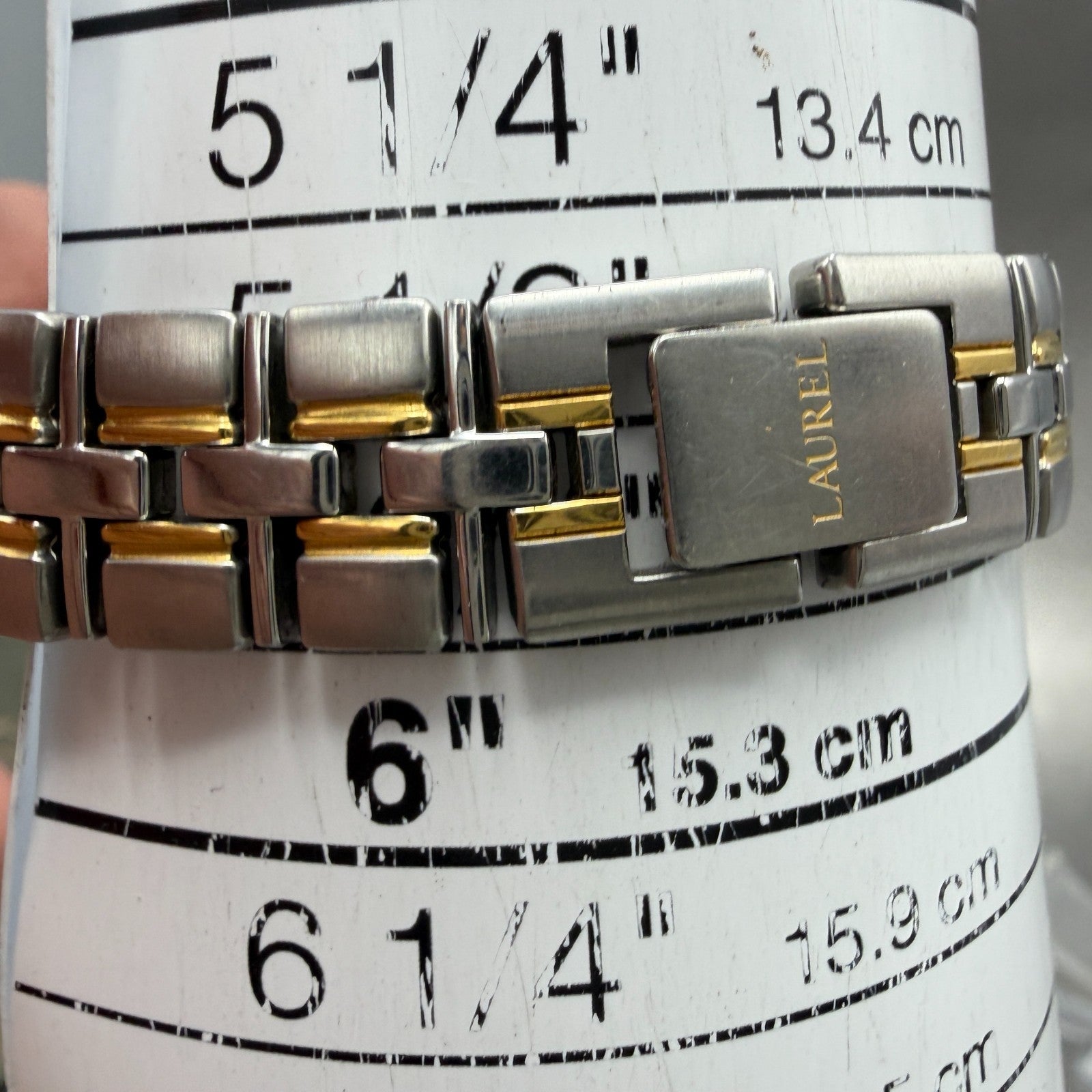 Seiko Laurel Watch Women 25mm Champagne Dial Two Tone Round 2F50-0490 NewBattery11