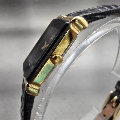 Citizen Elegance Watch Women 13mm Black Dial Gold Tone 5420-S21966 New Battery2