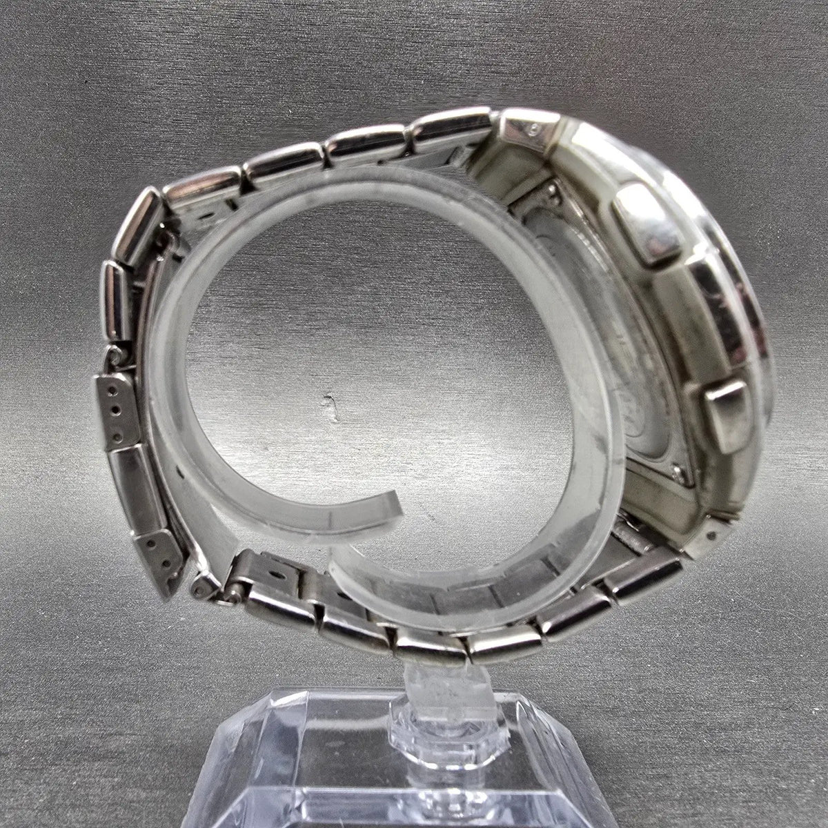 Casio Waveceptor WVQ-M410 Watch Men 43mm Blue Dial Silver Date Solar Runs JDM8