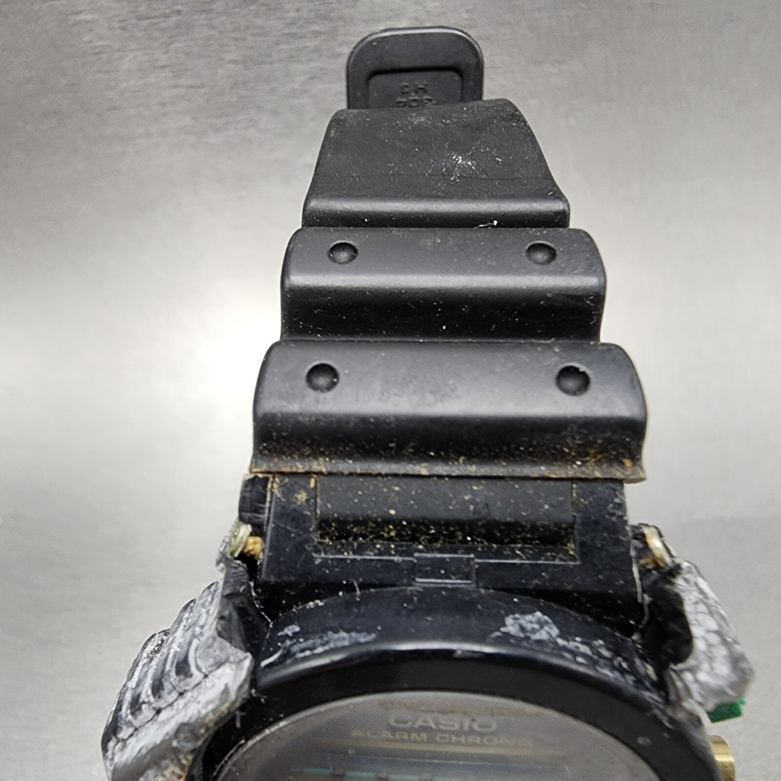 Casio GShock DW6200 Watch Men 44mm Digital Black Tone Alarm Chrono New Battery4