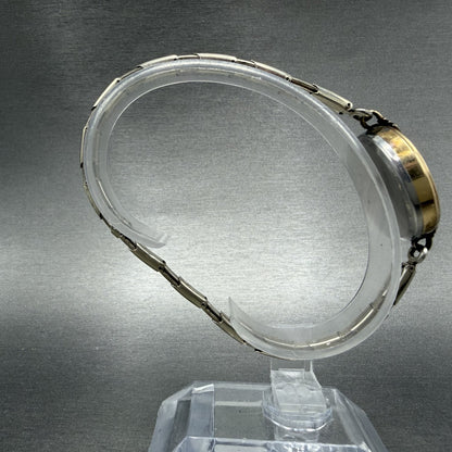Gruen Watch Women 25mm White Dial Gold Tone Manual Wind Runs Vintage8