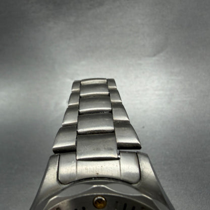 Seiko ALBA Epsilon Dive Watch Men 39mm Black Dial Titanium Daydate Round New Bat4