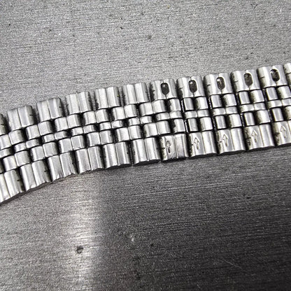 Citizen Bracelet 18mm Stainless Steel Two Tone Vintage Japan ONLY ONE END LINK8
